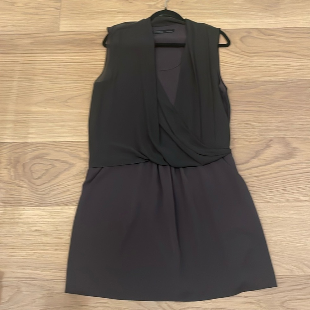 All Saints dress dark gray